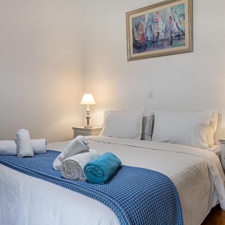 Dimitra Apartment With Private Pool And Sea View -The Ground Floor Of A Two Storey Building Daratsos Exteriör bild