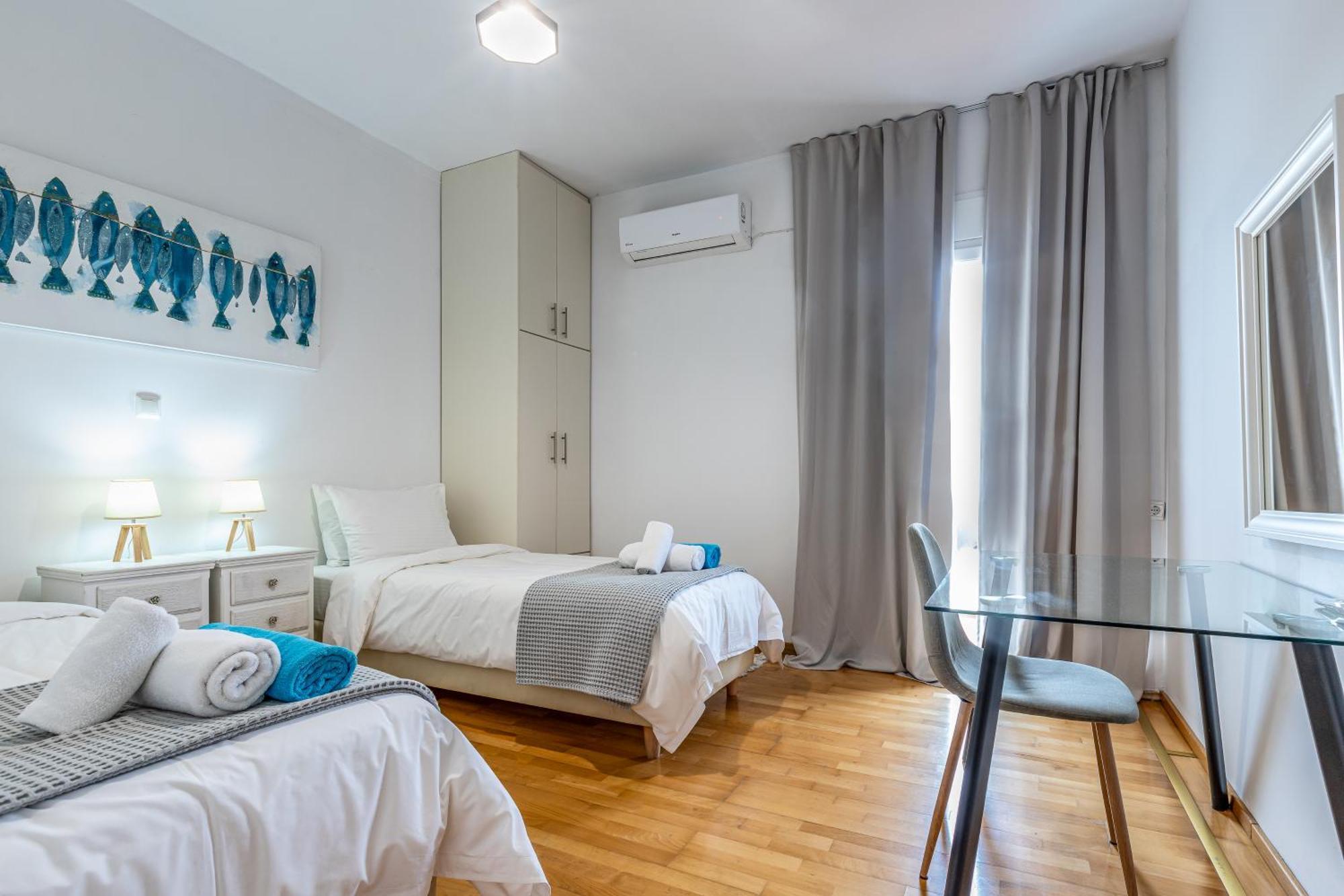 Dimitra Apartment With Private Pool And Sea View -The Ground Floor Of A Two Storey Building Daratsos Exteriör bild