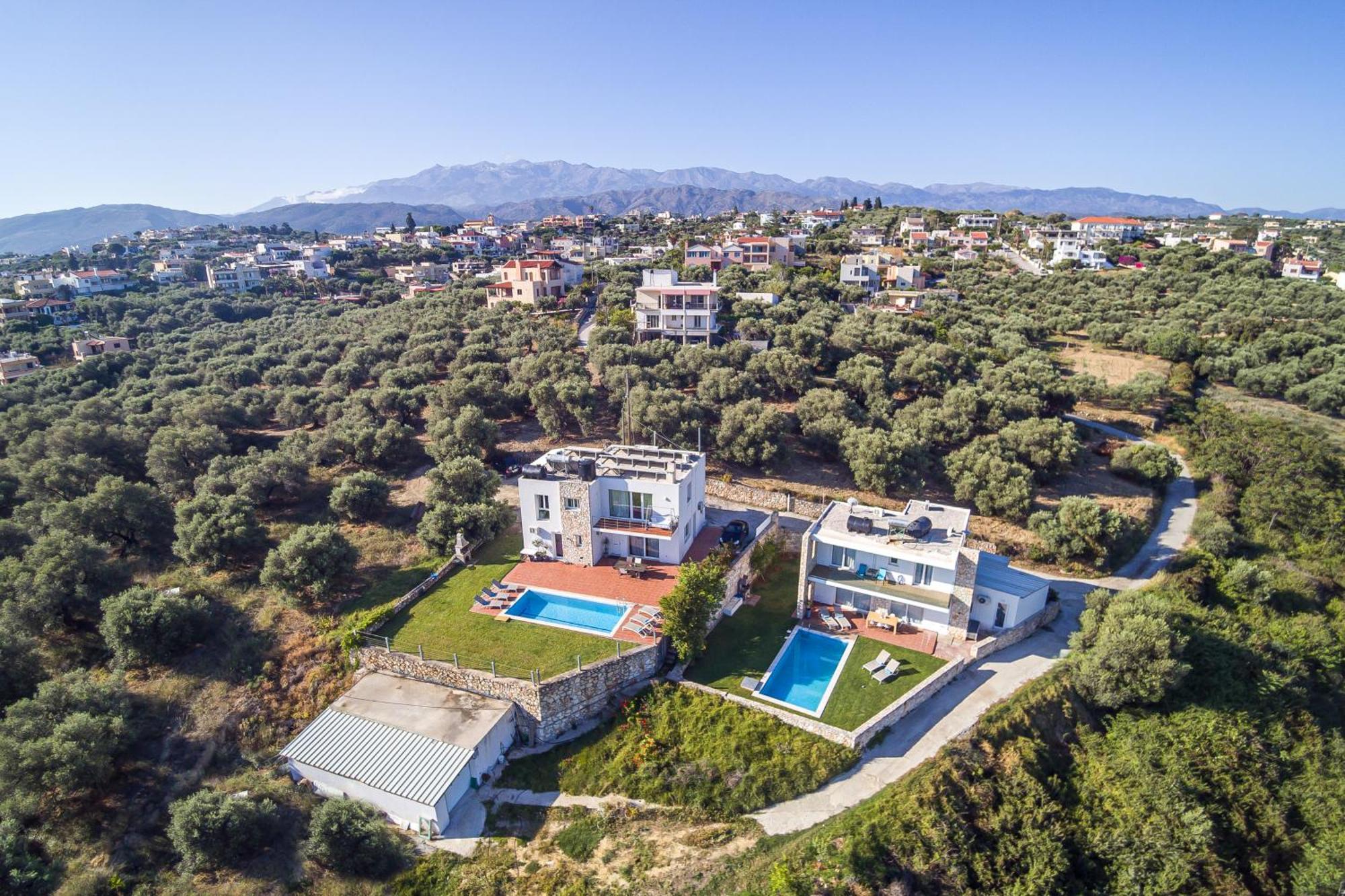 Dimitra Apartment With Private Pool And Sea View -The Ground Floor Of A Two Storey Building Daratsos Exteriör bild